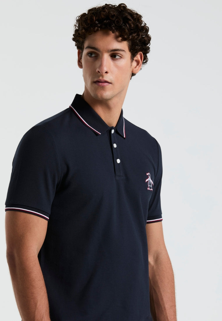 Original Penguin Mega Pete Cotton Pique Polo - ANTHEM