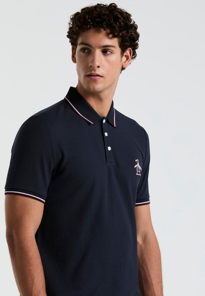 Original Penguin Mega Pete Cotton Pique Polo - ANTHEM