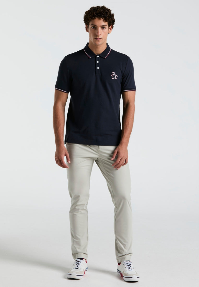 Original Penguin Mega Pete Cotton Pique Polo - ANTHEM