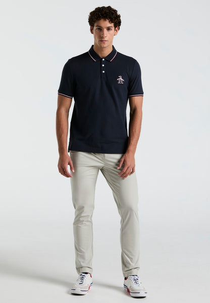 Original Penguin Mega Pete Cotton Pique Polo - ANTHEM