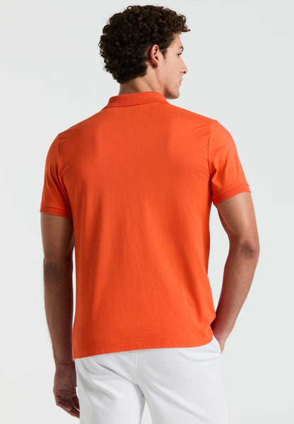 Original Penguin Jacquard Front 1/4 Zip Polo - ANTHEM