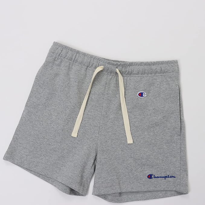 Champion Japan Script Logo Womens Shorts Oxford Gray - ANTHEM