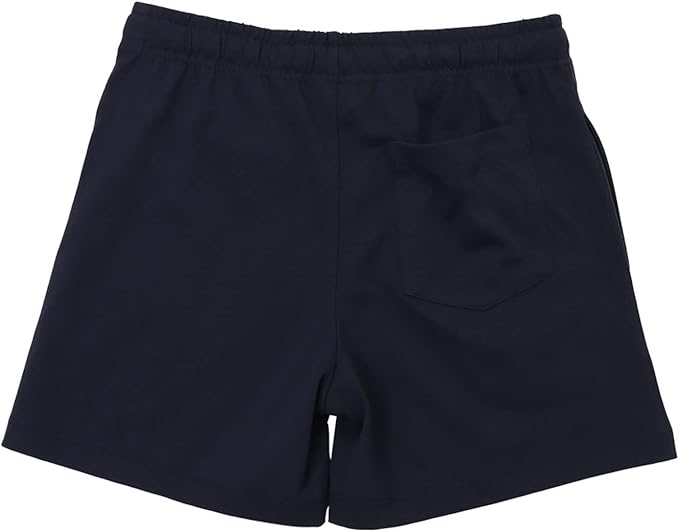 Champion Japan Script Logo Womens Shorts Navy - ANTHEM