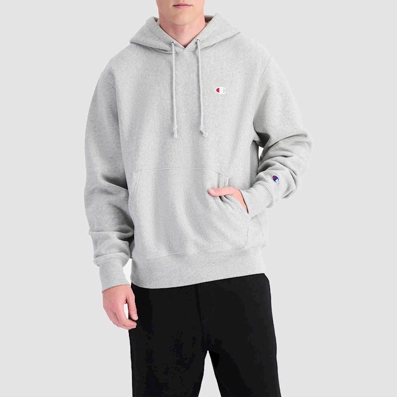 Champion Japan C Logo Hooded Sweatshirt – Oxford Gray - ANTHEM