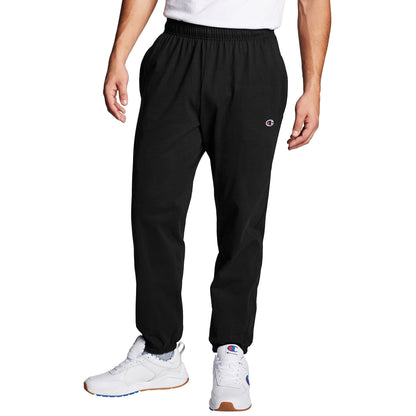Champion US Closed Bottom Everyday Cotton Pants – Black