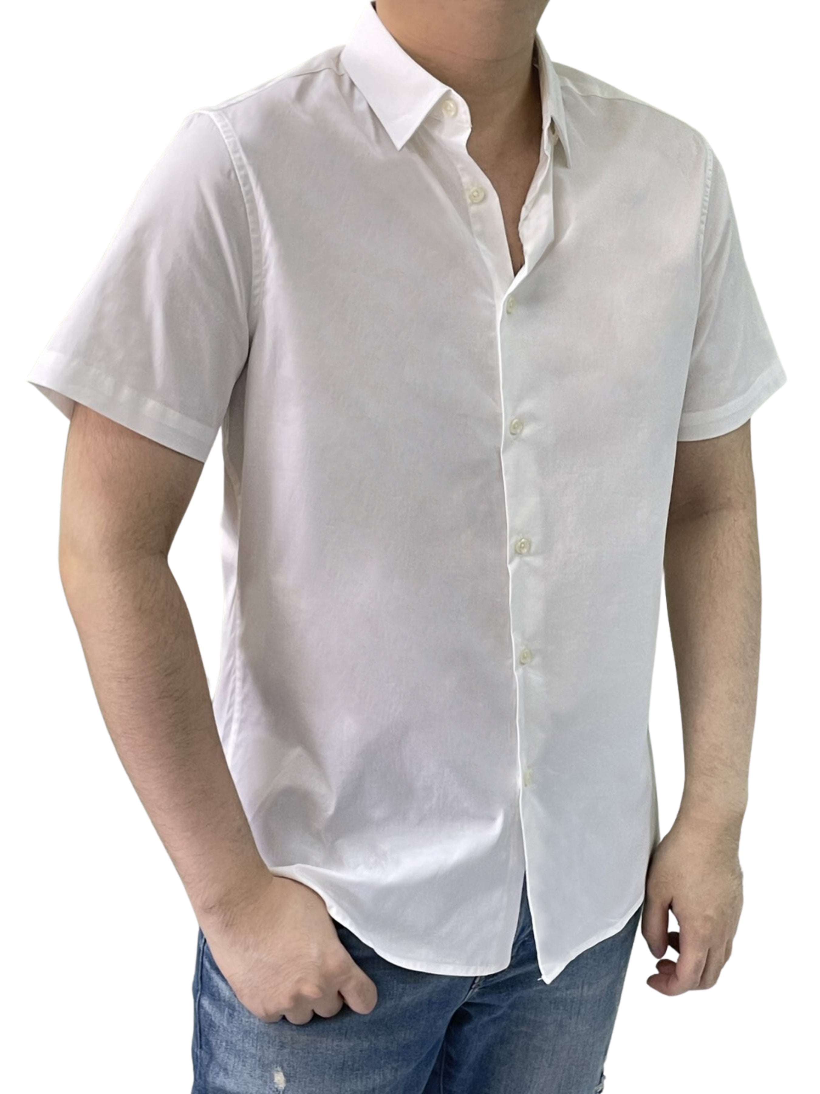 Perry Ellis Short Sleeve Poplin Stretch Shirt – ANTHEM