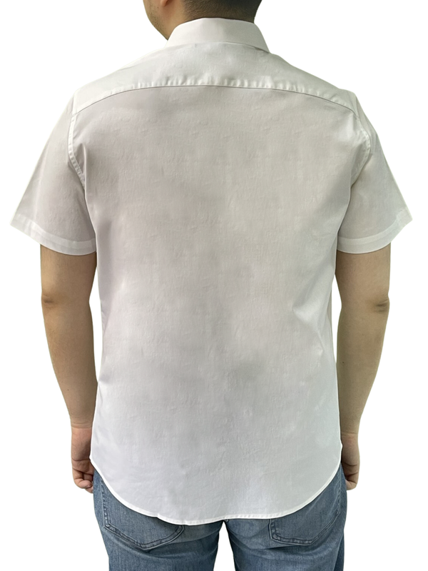 Perry Ellis Short Sleeve Poplin Stretch Shirt | ANTHEM