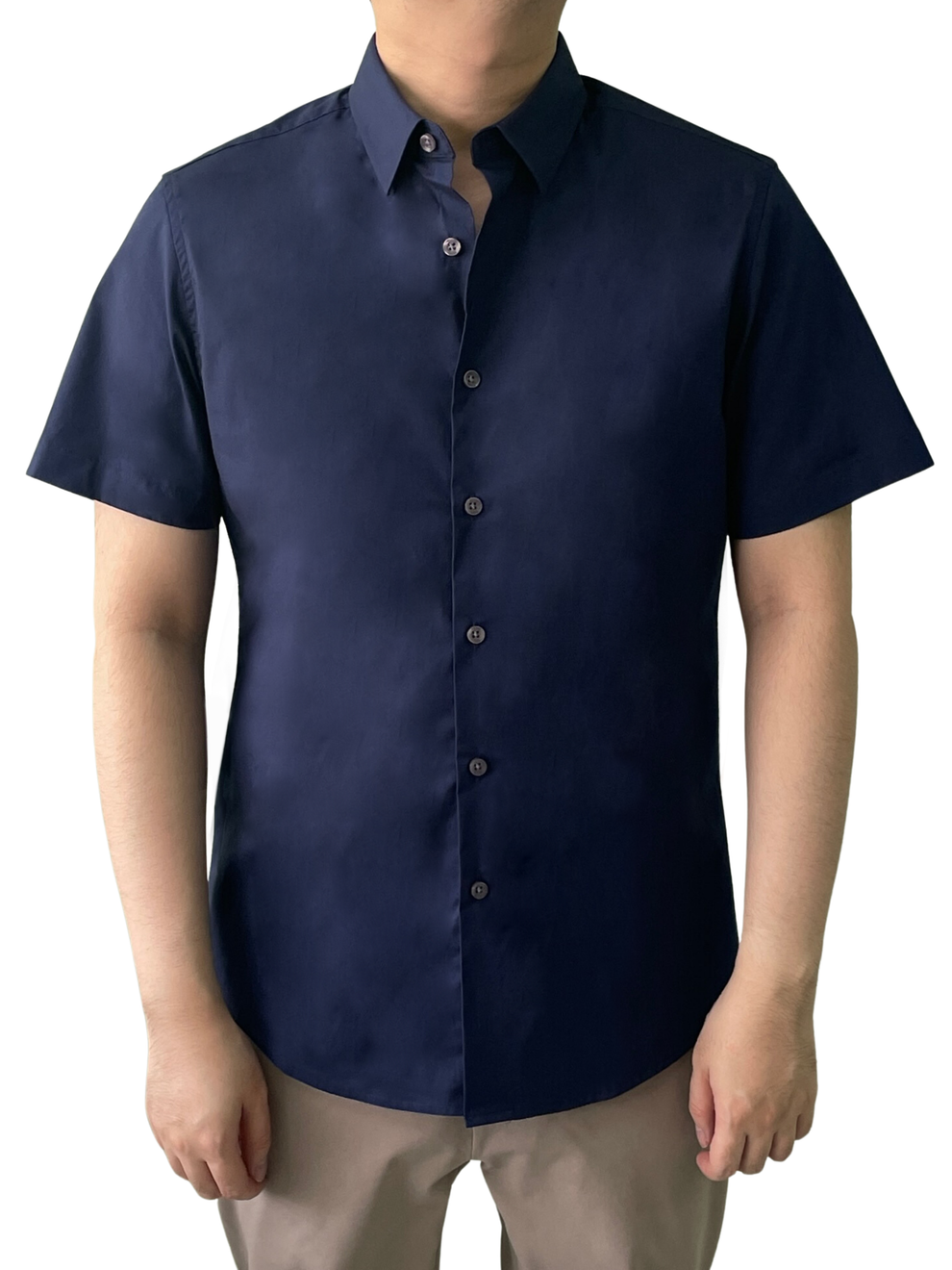 Perry Ellis Short Sleeve Woven Poplin Stretch Shirt – ANTHEM