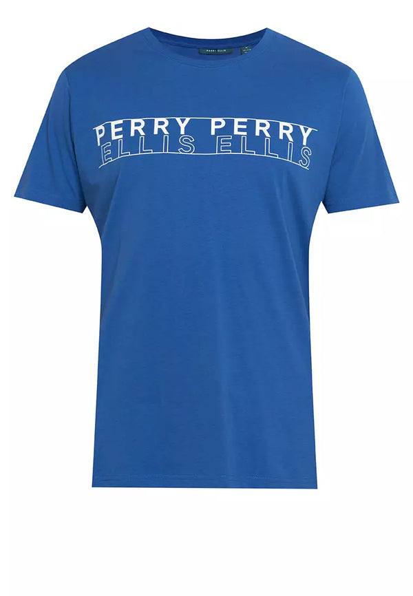Perry Ellis Men's Round Neck Knit T-Shirt | ANTHEM