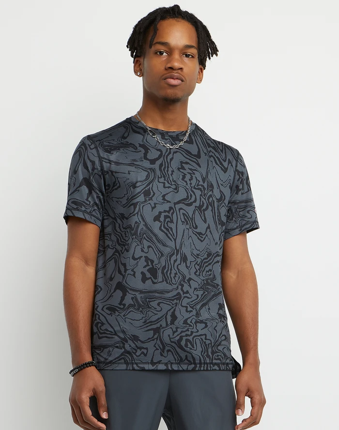 Champion Japan Marble All Over Print Tee - ANTHEM