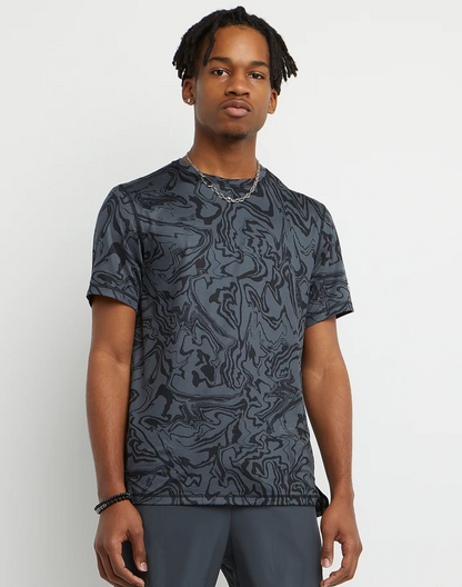 Champion Japan Marble All Over Print Tee - ANTHEM