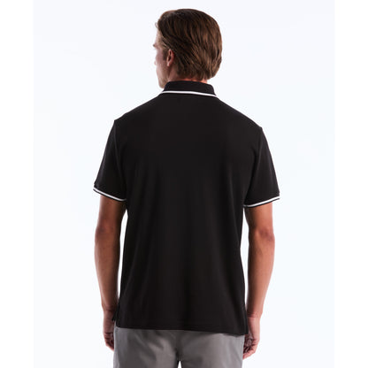 Original Penguin Cotton Interlock Tipped Polo - ANTHEM