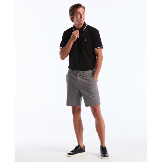 Original Penguin Cotton Interlock Tipped Polo - ANTHEM