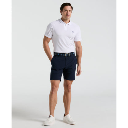 Original Penguin Performance Legacy Short Sleeve Polo Tennis Shirt Bright White