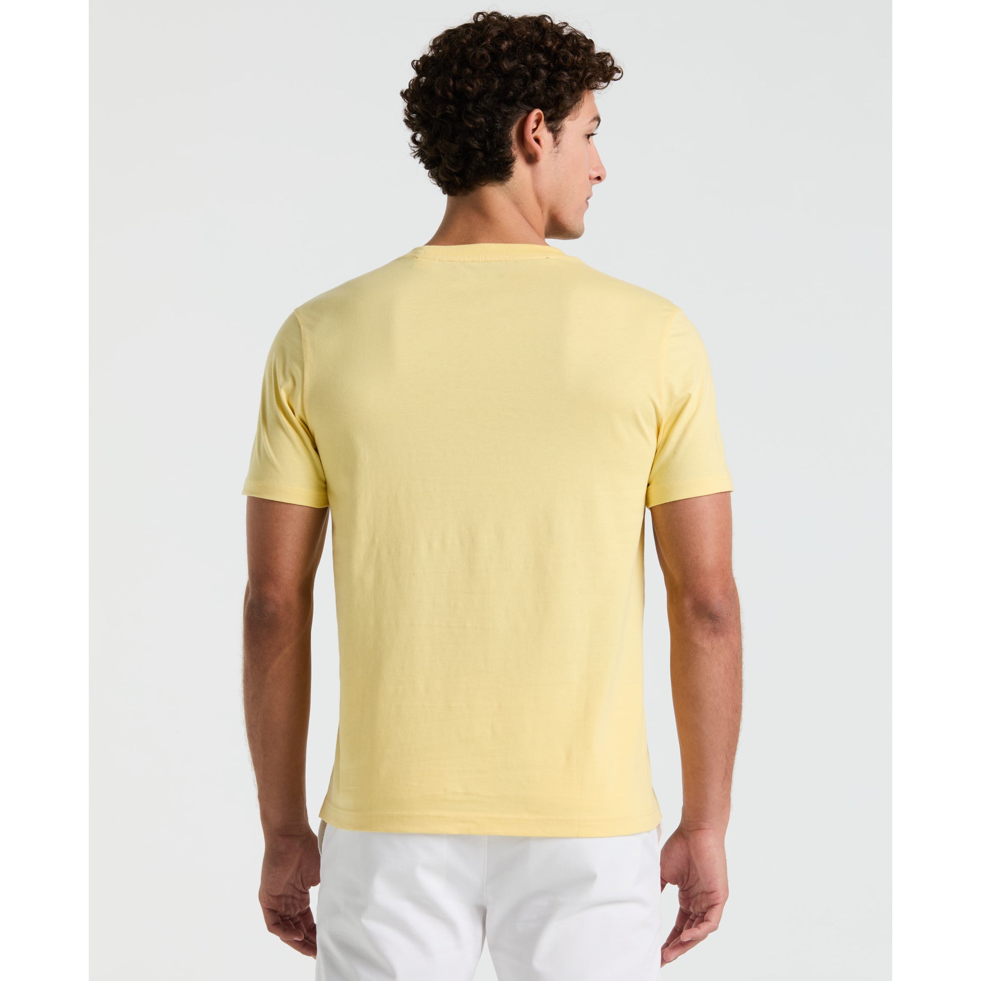 Original Penguin TV Pete Organic Cotton Short Sleeve Tee in Popcorn Yellow - ANTHEM