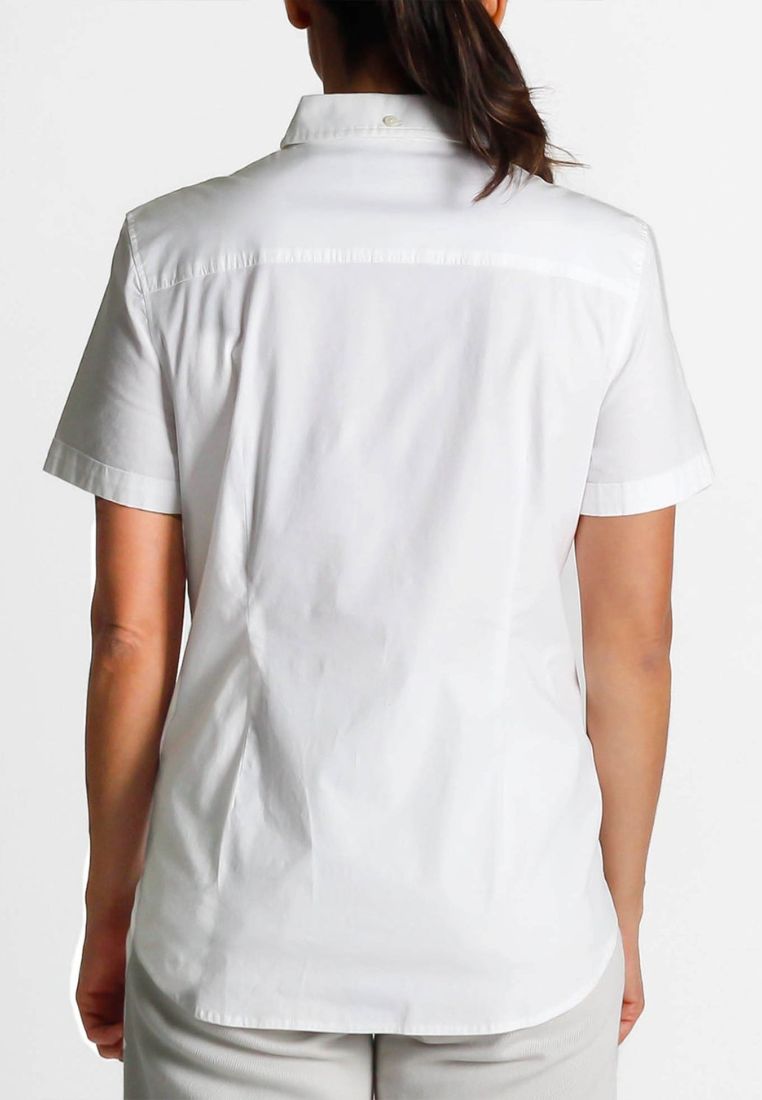 Original Penguin Women's Short Sleeve Core Poplin Shirt - ANTHEM