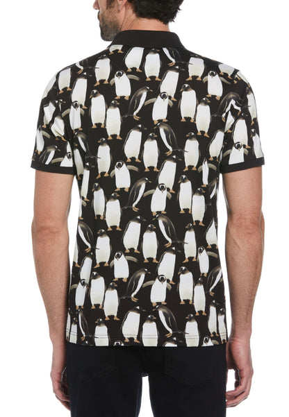 Original Penguin Jersey All Over Print Penguin Polo Shirt - ANTHEM