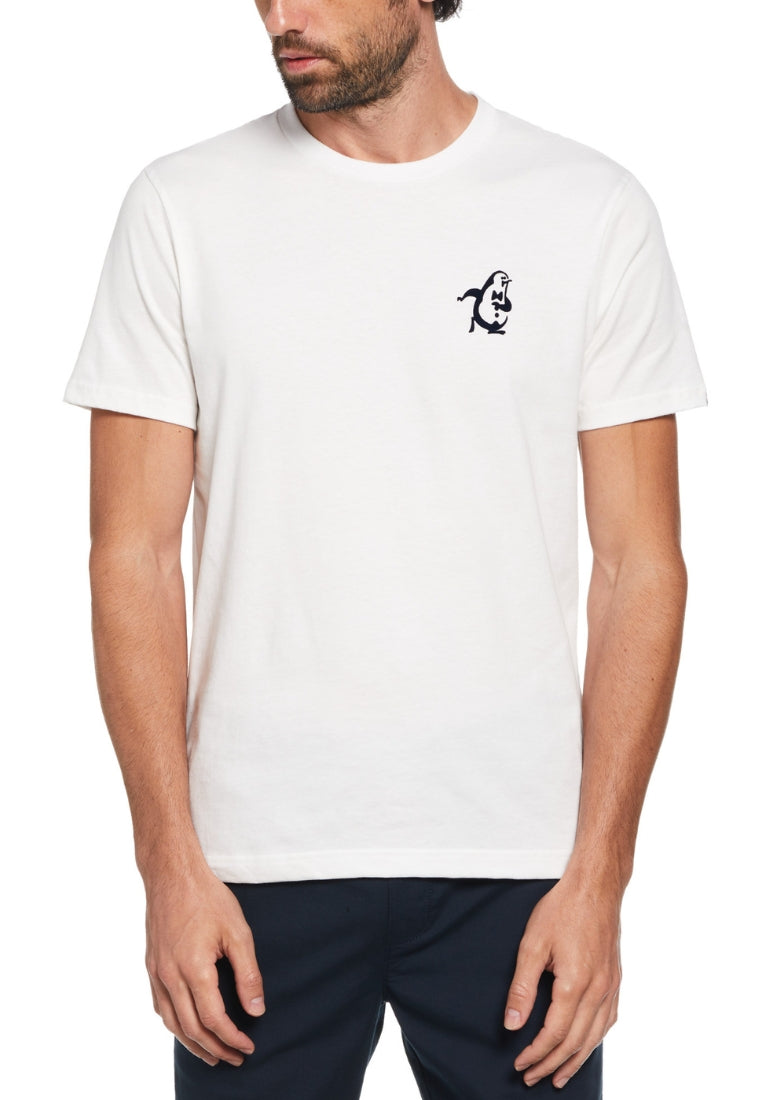 Original Penguin Jersey Flocked Embroidered Graphic Retro - ANTHEM