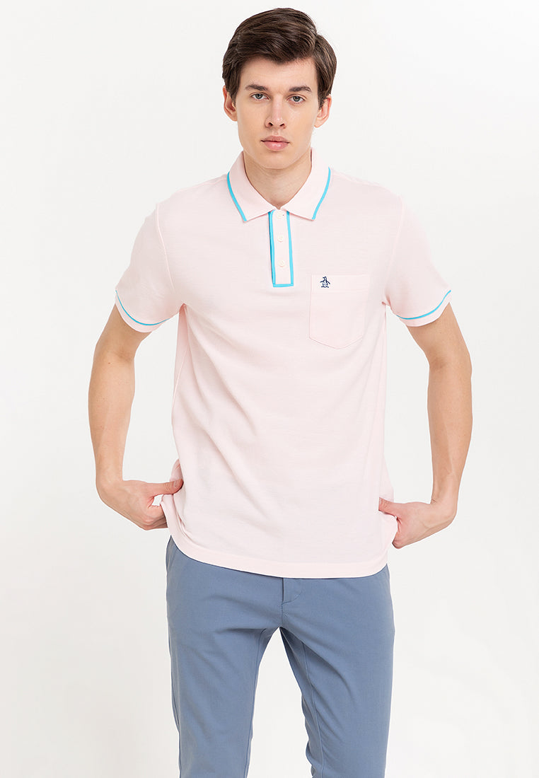 Original Penguin Earl Polo Organic Pique Sticker Pete - ANTHEM