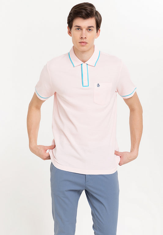 Original Penguin Earl Polo Organic Pique Sticker Pete - ANTHEM