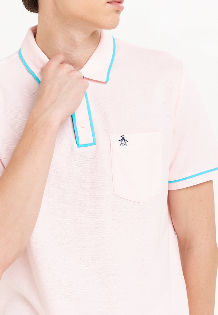 Original Penguin Earl Polo Organic Pique Sticker Pete - ANTHEM
