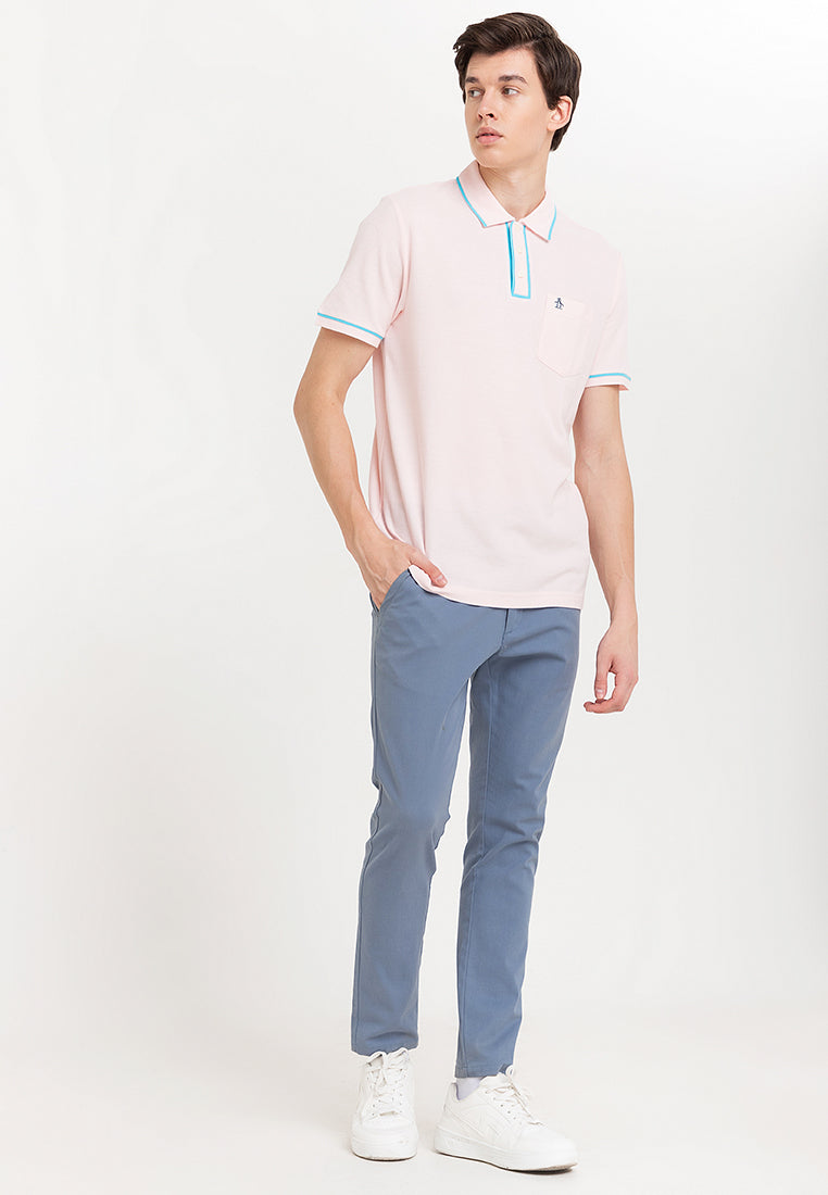 Original Penguin Earl Polo Organic Pique Sticker Pete - ANTHEM