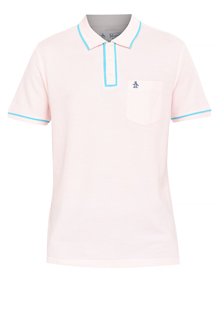 Original Penguin Earl Polo Organic Pique Sticker Pete - ANTHEM