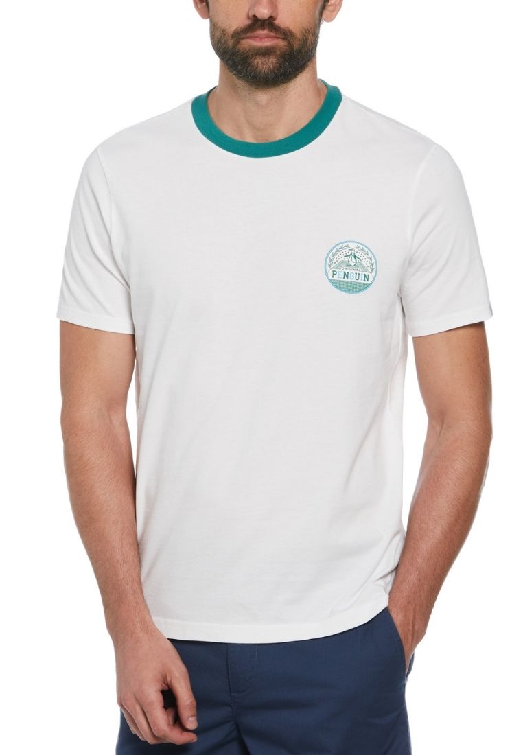 Original Penguin Court Pete Short Sleeve Tee Shirt - ANTHEM