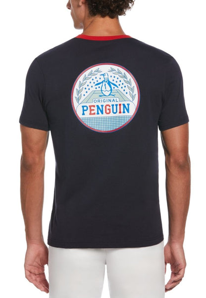 Original Penguin Court Pete Short Sleeve Tee Shirt - ANTHEM