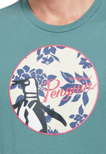 Original Penguin Floral Fill Pete Short Sleeve Tee Shirt - ANTHEM