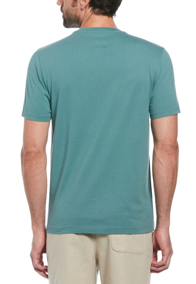 Original Penguin Floral Fill Pete Short Sleeve Tee Shirt - ANTHEM
