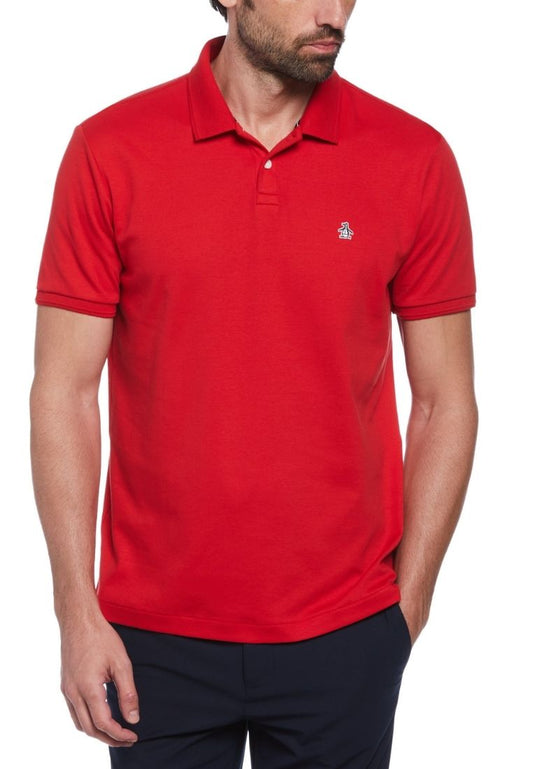 Original Penguin Organic Cotton Daddy Short Sleeve Polo Shirt - ANTHEM