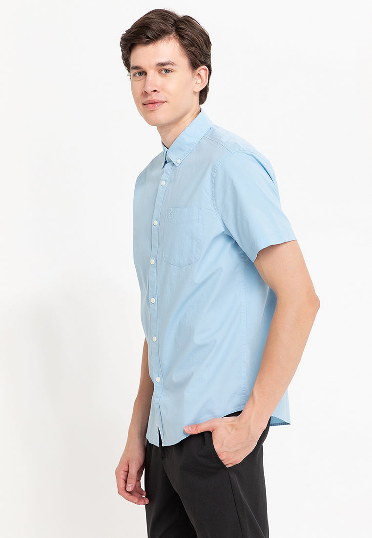 Original Penguin Core Poplin Stretch Woven Shirt - ANTHEM