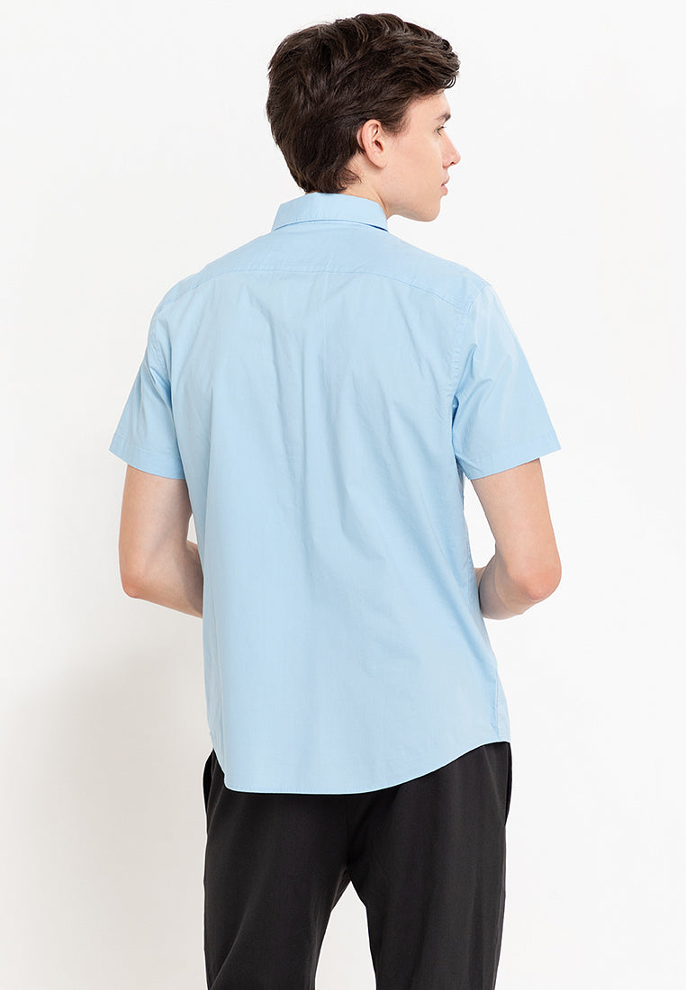Original Penguin Core Poplin Stretch Woven Shirt - ANTHEM