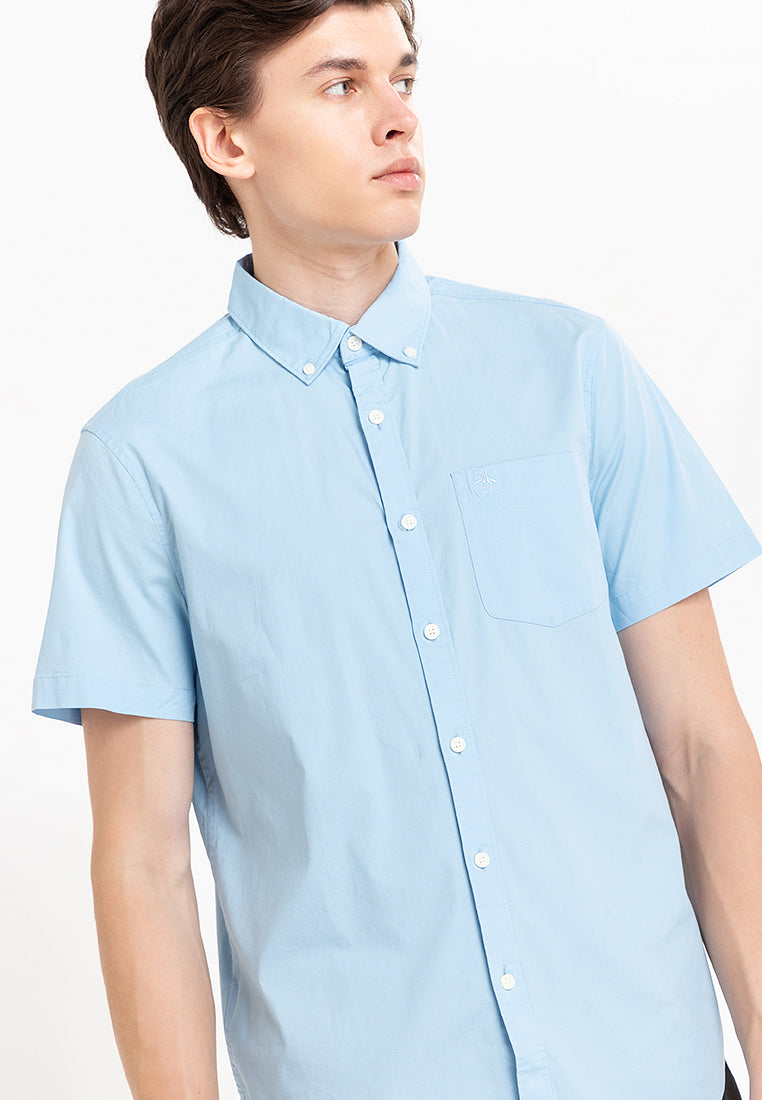Original Penguin Core Poplin Stretch Woven Shirt - ANTHEM