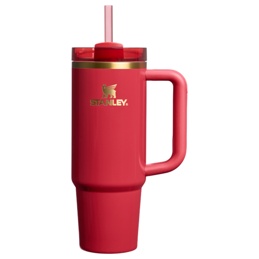 STANLEY QUENCHER H2.0 TUMBLER HOLLY BERRY GLOSS 30OZ