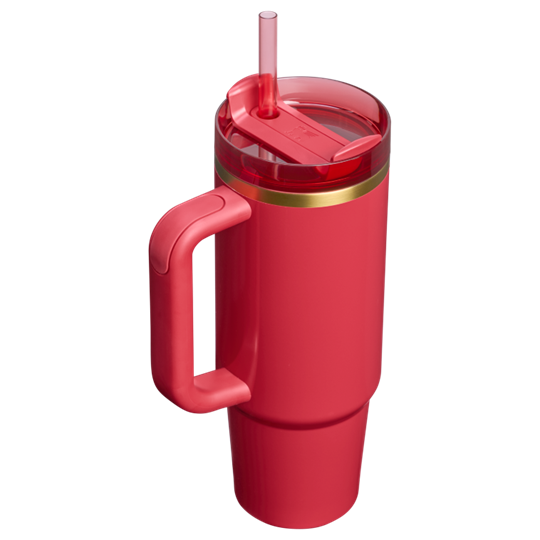 STANLEY QUENCHER H2.0 TUMBLER HOLLY BERRY GLOSS 30OZ - ANTHEM