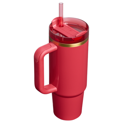 STANLEY QUENCHER H2.0 TUMBLER HOLLY BERRY GLOSS 30OZ - ANTHEM
