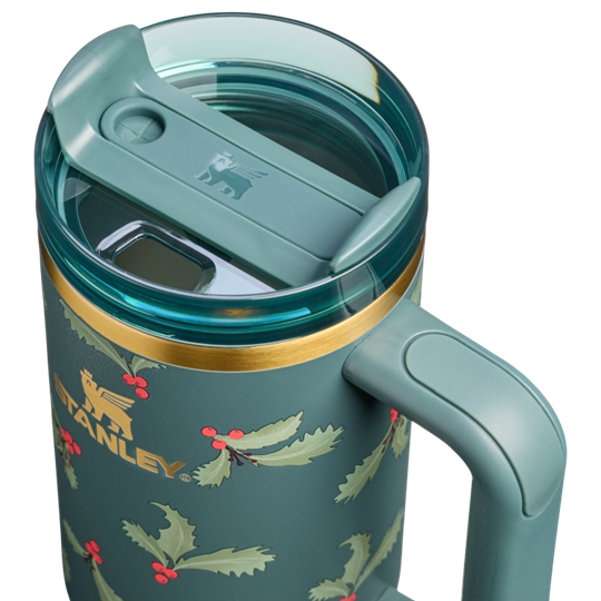 STANLEY QUENCHER H2.0 TUMBLER HOLIDAY BOTANICALS 30OZ - ANTHEM