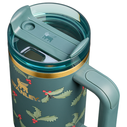 STANLEY QUENCHER H2.0 TUMBLER HOLIDAY BOTANICALS 30OZ - ANTHEM