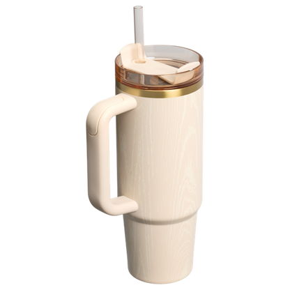 STANLEY QUENCHER H2.0 TUMBLER BIRCH WOODGRAIN 30OZ - ANTHEM