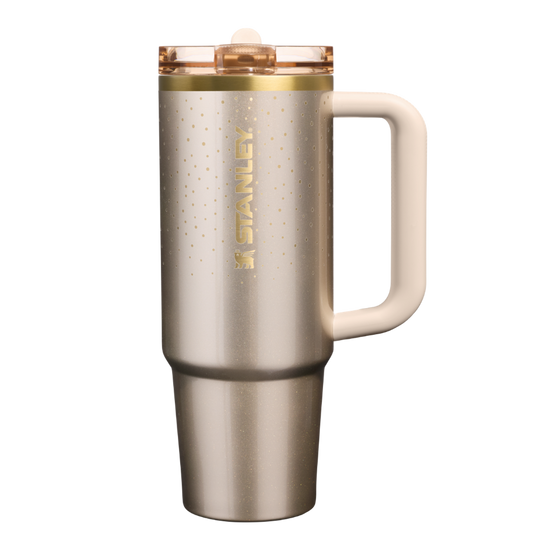 STANLEY QUENCHER PROTOUR TUMBLER PROSECCO SHIMMER 30OZ