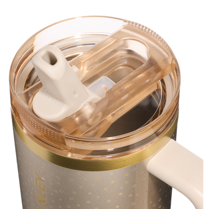 STANLEY QUENCHER PROTOUR TUMBLER PROSECCO SHIMMER 30OZ