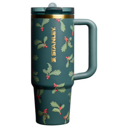STANLEY QUENCHER PROTOUR TUMBLER HOLIDAY BOTANICALS 30OZ