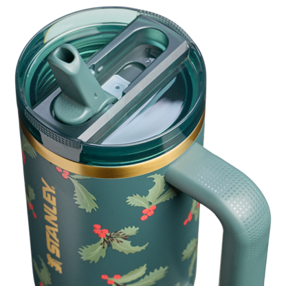 STANLEY QUENCHER PROTOUR TUMBLER HOLIDAY BOTANICALS 30OZ