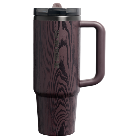 STANLEY QUENCHER PROTOUR TUMBLER REDWOOD WOODGRAIN 30OZ