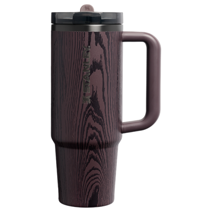 STANLEY QUENCHER PROTOUR TUMBLER REDWOOD WOODGRAIN 30OZ
