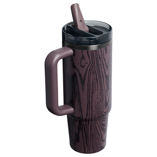 STANLEY QUENCHER PROTOUR TUMBLER REDWOOD WOODGRAIN 30OZ