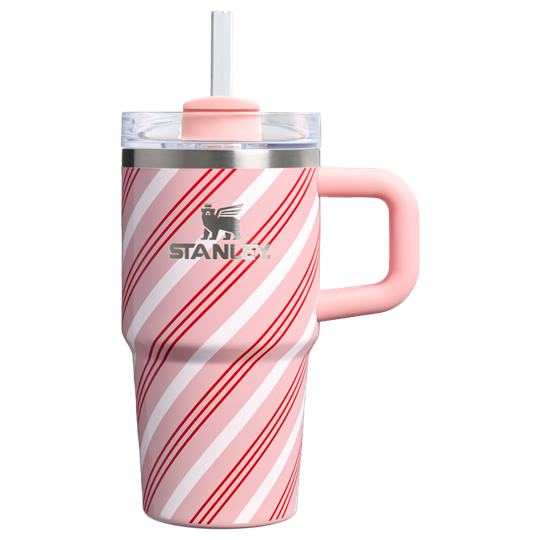 STANLEY QUENCHER H2.0 TUMBLER STRAWBERRY TWIST 20OZ