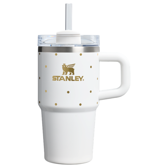STANLEY QUENCHER H2.0 TUMBLER FROST POLKA DOT 20OZ